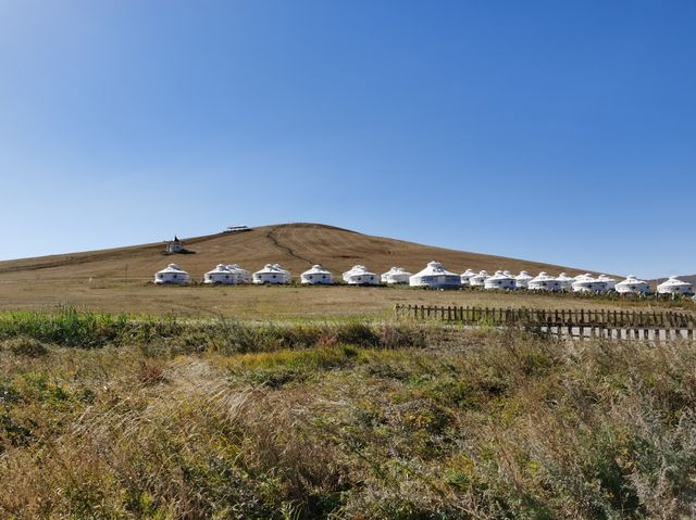 風光壯美的內蒙古可汗山景區。