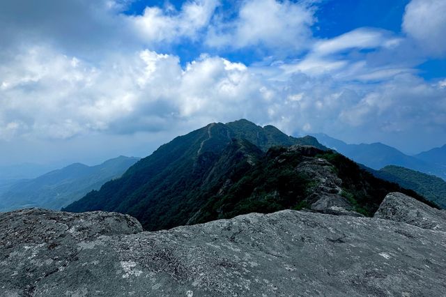 咸寧黃龍山|風景不錯。