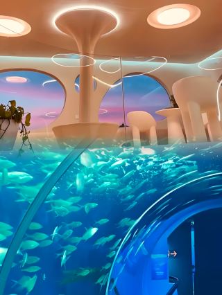 In Tulsa, don't miss the Oklahoma Aquarium, a place with a different vibe