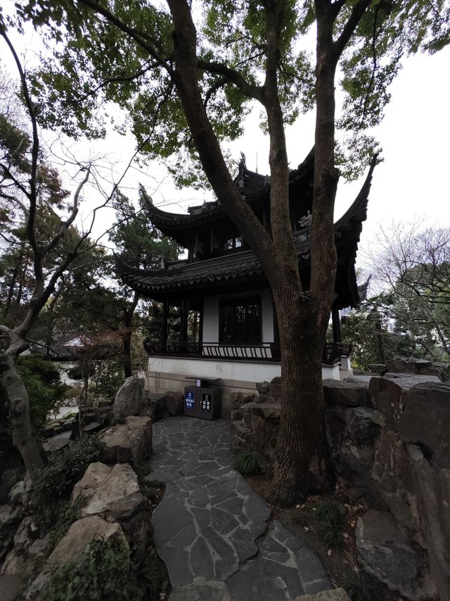 冬天的曲水園 冬天的曲水園