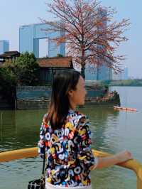 醉美木棉｜紅色蔓延到了廣州喜臨院