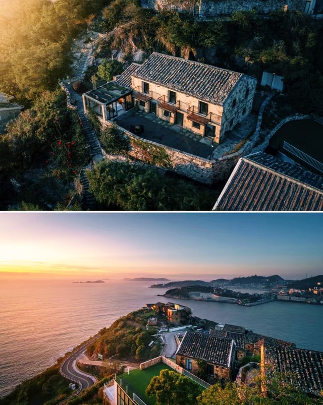 溫嶺油畫感民宿！坐擁半山海景嘅靜謐別墅