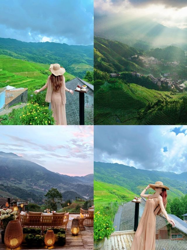 暑假旅遊之龍脊梯田！陌野晨晞真係好識玩