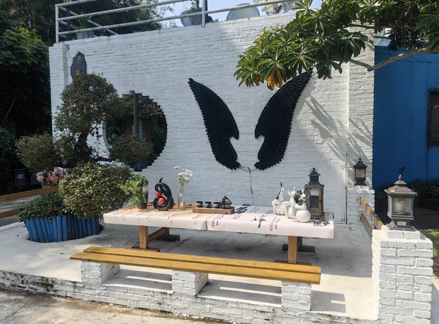 城市中的絕美花園民宿