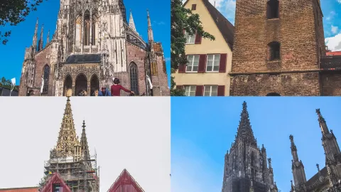 From Gothic spires to the world's most tilted house, Ulm's aesthetics collide — traveler post in Ulm