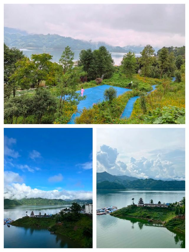 驚了！這座小眾湖景秘境，竟藏著四川最詩意的夏天！