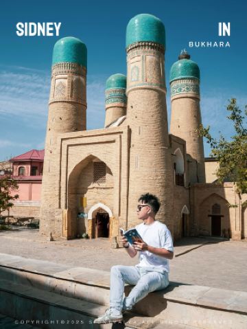 🐪Приезжайте в Бухару и окунитесь в атмосферу старого среднеазиатского фильма в бледно-желтых тонах.