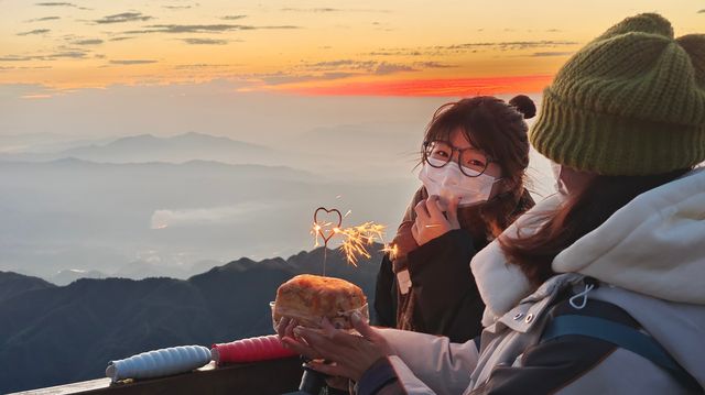 出發，收藏武功山限定版的金色秋天