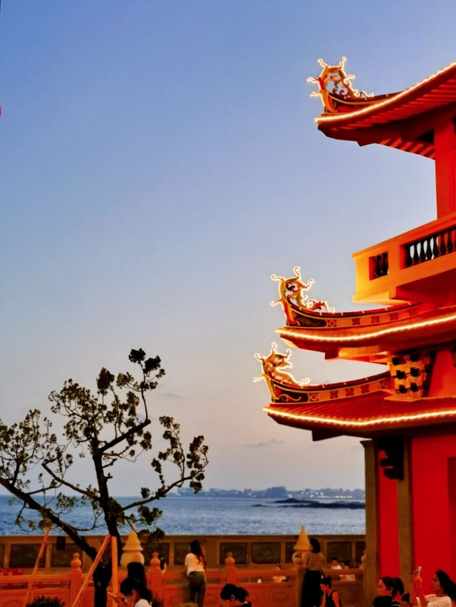 「海上佛國」，日落+夜景值得專門衝