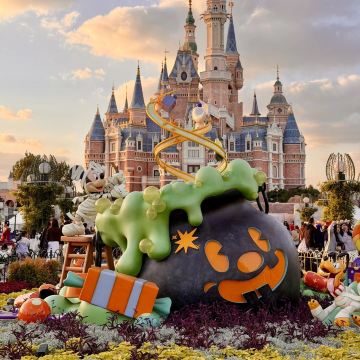 上海ディズニーのハロウィンマジックナイト | Trip.com 上海