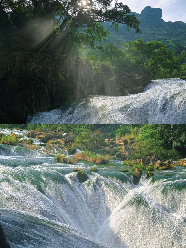 今日任務:走進小學課本裡的「黃果樹瀑布」 今日任務:走進小學課本裡的「黃果樹瀑布」