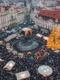 布拉格夜未眠聖誕市集的浪漫瞬間全被我拍到了!