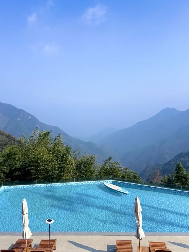 安吉度假首選！這家山頂民宿讓我徹底躺平了