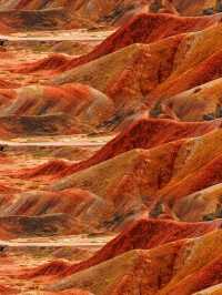 看過彩虹也應該去看看七彩的山嘛!