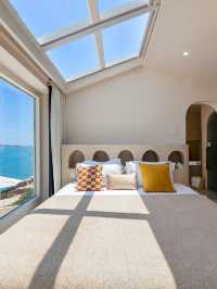 在福州平潭島住進270°海景畫框裡的希臘童話