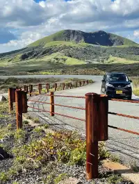 火山口在轟隆,腳下卻是抹茶草原|阿蘇火山