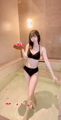 大連漫舍溫泉酒店|把私湯的放鬆感拉滿