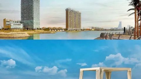 Jeddah Shangri-La Hotel, a stunning giant ship sailing at Oasis Pier — traveler post in Jeddah