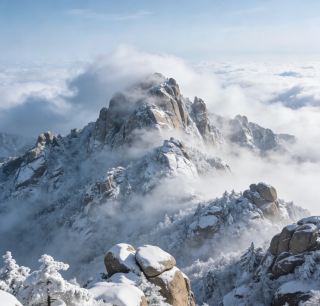 라오산 설경 후, 치루 대지에 숨겨진 설경 속 신비로운 풍경을 만나보세요!