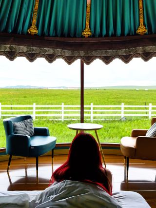 This is what accommodation on the grassland should be like!