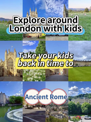 Kid-friendly trips around London | Bath! Bringing ancient Roman history to life