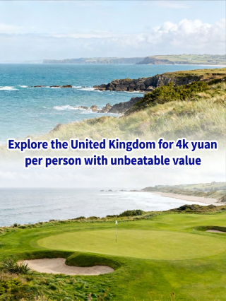 Explore the UK in 3 days for 4k per person