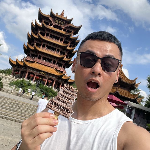 武漢美麗的歷史風景-黃鶴樓