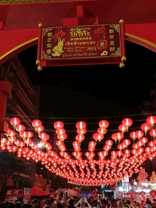 Chinese new year at China Town Bangkok 🧧