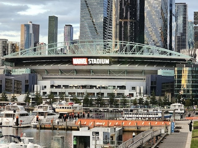Iconic Stadium in Melbourne 