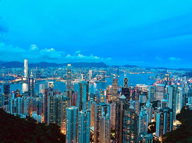 Tallest View point at HK Island, The Peak 