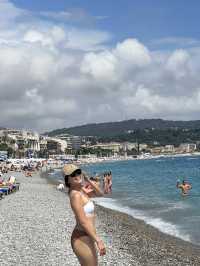 Pebbly Beach in Nice, France 🇫🇷 