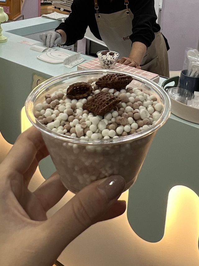 韓国/ソウル【高速ターミナル】GOTOモールでお買い物の合間にいける！アイスクリーム屋さん！
