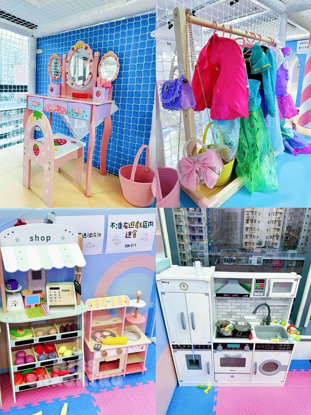 ⭐️2300尺彩虹蛋兒童遊樂場‼️