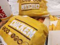 탁월한 선택 치킨버거 BURGER KING