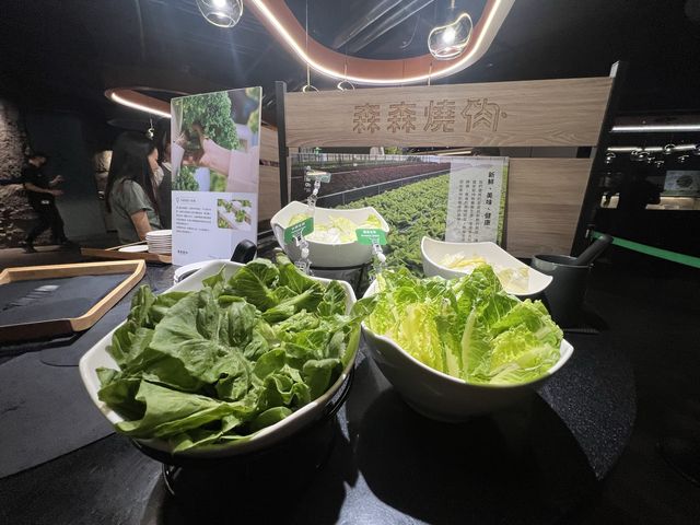 森森燒肉 肉品都好好吃 自助吧好奢 每種飲料都想來一點