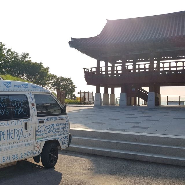 두근두근여름휴가 대전 식장산 해돋이전망대