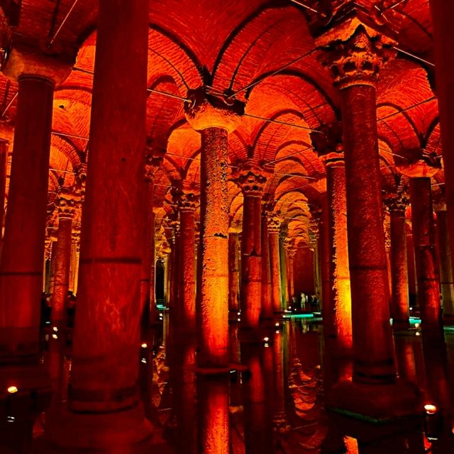 @ BASILICA CISTERN IN ISTANBUL!