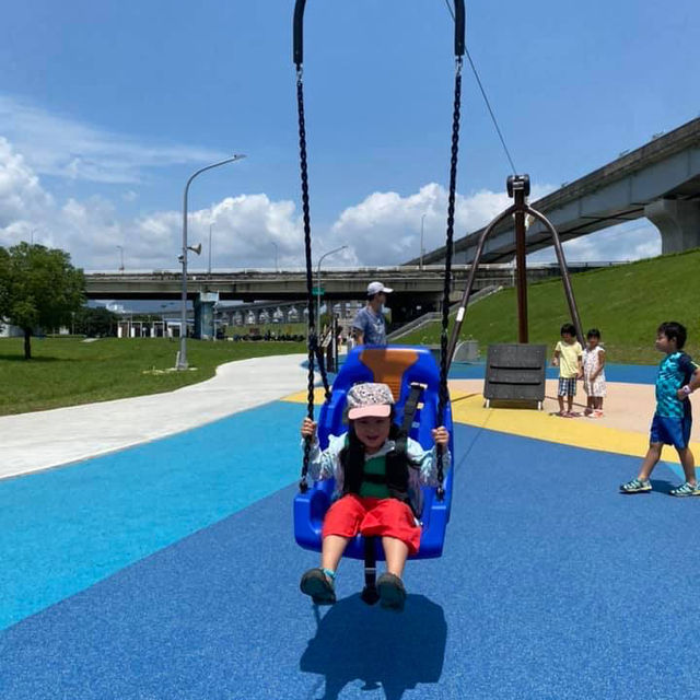 小孩的最愛-新北大都會公園(二重疏洪道河濱公園)