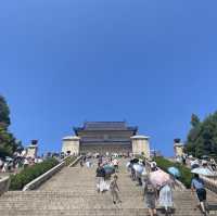 中山陵，一代偉人長眠之處