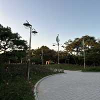 인천바다를 한 눈에 볼 수 있는 석양 명소 🌳 인천 자유공원 & 석정루