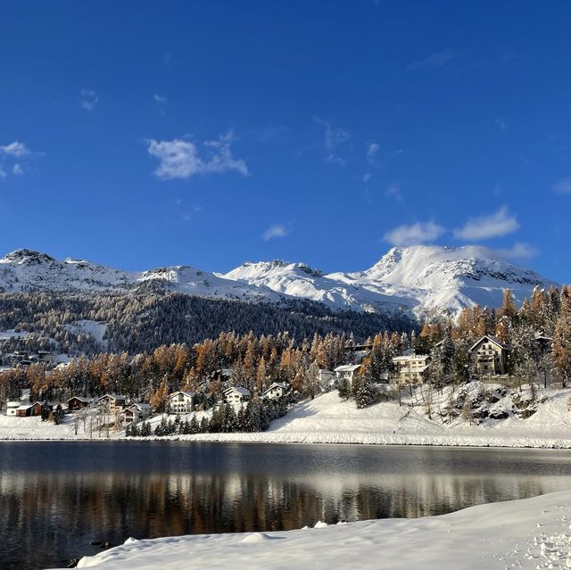 Winter Bliss at Lake St. Moritz