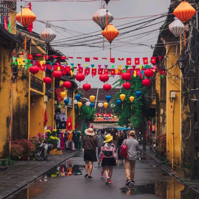 Ancient town of Hoi An at night