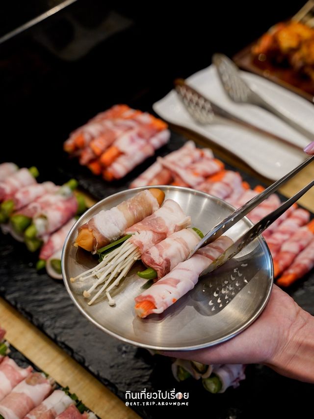 🥓🇰🇷 Sam Gyup Sal บุฟเฟ่ต์ปิ้งย่างเกาหลีหมูนุ่มม