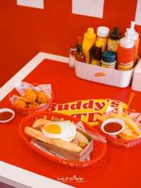 BUDDY'S HOTDOG ร้านเล็กๆ ลับๆ ที่พัทยาราคาน่ารักมากก