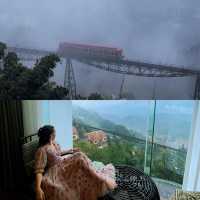 โรงแรมวิวรถไฟโบราณวิ่งผ่านม่านหมอก 1 เดียว ซาปา