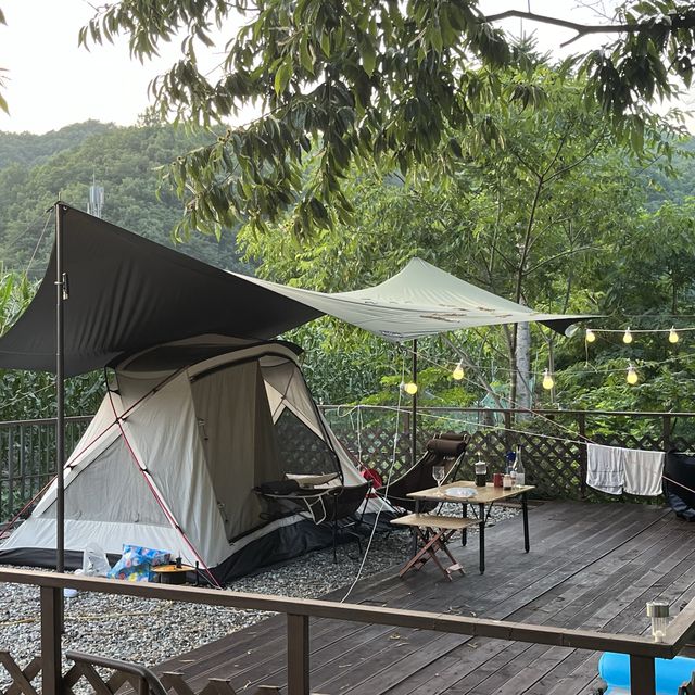 서울 근교 계곡 캠핑장으로 추천하는 횡성 캠핑장🏕️