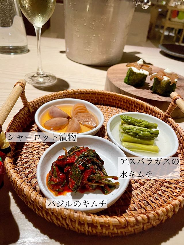 ワインと食べるキムチ料理のお店