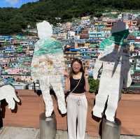 釜山必打卡甘川文化村🌈打卡位一次過睇～ 