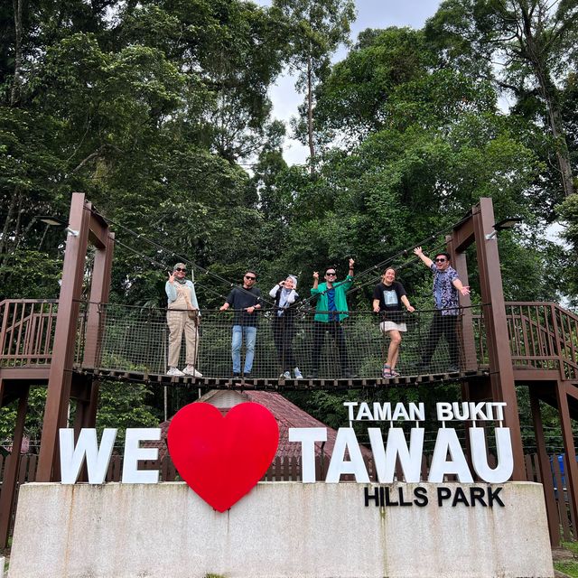 Being close with nature at Tawau Hills Park