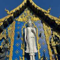 วัดร่องเสือต้น (วัดสีน้ำเงิน )จังหวัดเชียงราย